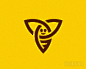 Bee蜜蜂logo设计欣赏