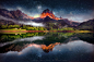 Starry night summit by Julien LAURANCY on 500px