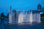 亚特兰大奥林匹克广场喷泉景观灯