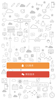 野生设计研究汇采集到APP-登录页 / 注册