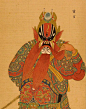 Beijing Opera mask from the Shengpingshu Administration, Qing Dynasty(1644–1911): 