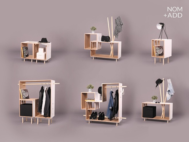 模块化的家具设计