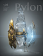 Starcraft II | Pylon Concept, Jonathan Berube : Some Concept Art I had the chance to complete with-in my capacity of VFX Art Director on Starcraft II Legacy of the void about the Protoss Pylon. 

The essence was drafted right out of Maya and ZBrush. A few