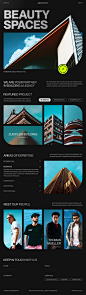 Architecte - Architecture Agency Landing Page Website by Adhiari Subekti for One Week Wonders on Dribbble