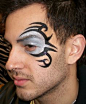 Image result for cool face paint designs for men