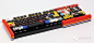 LEGO乐高积木打造全功能的计算机键盘