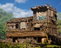 Old Wooden China House, Victor Vovk : My new personal project based on the concept Dawnpu<br/><a class="text-meta meta-link" rel="nofollow" href="<a class="text-meta meta-link" rel="nofollow" href=&