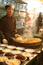 Street Food vendor in China.