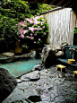 Personal hot spring bath, Ureshino Onsen, Saga Prefecture, Japan: 