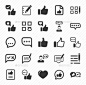 Feedback Icons - Gray Version