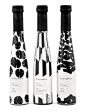 2013年红点奖企业形象设计作品：Bianco Nero斑马军团瓶子包装设计