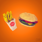 Low Poly Buffet! on Behance
