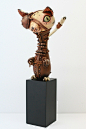 蒸朋风格雕塑 | 日本艺术家道弘松冈（Michihiro Matsuoka）