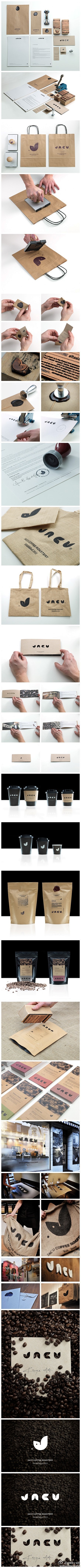 JACU咖啡烘焙公司的VI设计