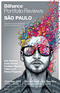 Behance Porfolio Reviews São Paulo - Poster on Behance