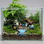Ecoecho 苔藓微景观 苔藓生态瓶 创意绿植 宫崎骏龙猫系列-夏天