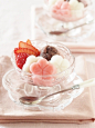 Sakura Shiratama Shiruko | Japanese Sweet | Pinterest