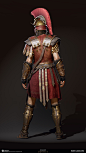 Alexios/Kassandra Outfit - Spartan War Hero, Sabin Lalancette : I did the sculpting, game mesh, baking, texture painting for the Spartan War Hero Outfit.
In this example, we can see the results if the tech that was developped on the project.
Those two exa