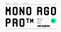 MONO RGO™ Pro : MONO RGO™ Based Modular type-space inspired by monospace, Modernism & Industrial Graphic Design