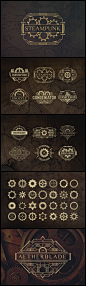 蒸汽朋克风格精美图标 12 Steampunk Badges & Cogs |GAMEUI- 游戏设计圈聚集地 | 游戏UI | 游戏界面 | 游戏图标 | 游戏网站 | 游戏群 | 游戏设计