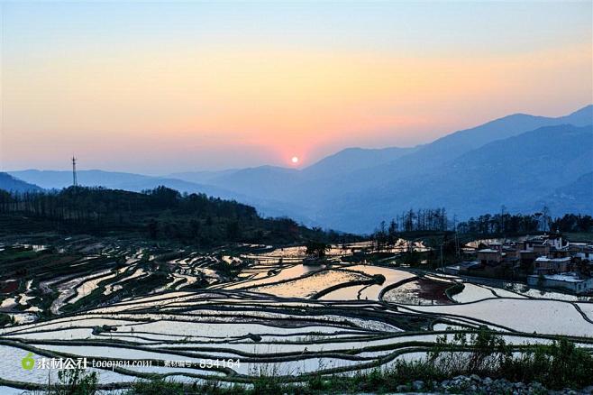 中国云南元阳梯田风景摄影