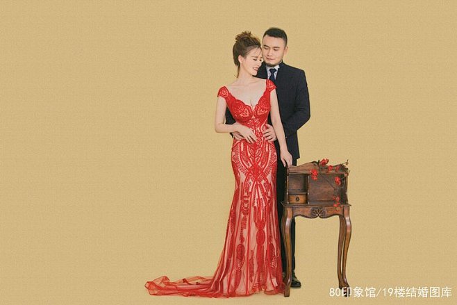 80客片中国风系列_中式风格婚纱照图片_...