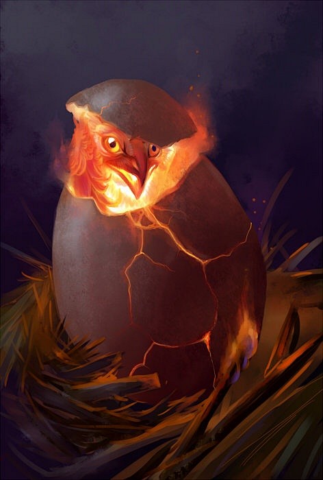 Phoenix Egg by Hanna...