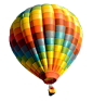 气球、热气球免抠PNG透明图片