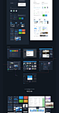 Products : Biggest pack focusing on designs of Dashboard User Interfaces & Web Applications to help you quickly prototype and design beautiful interfaces your clients and users will adore. 60 Screens with all various layouts. All packed with 2 Typefac