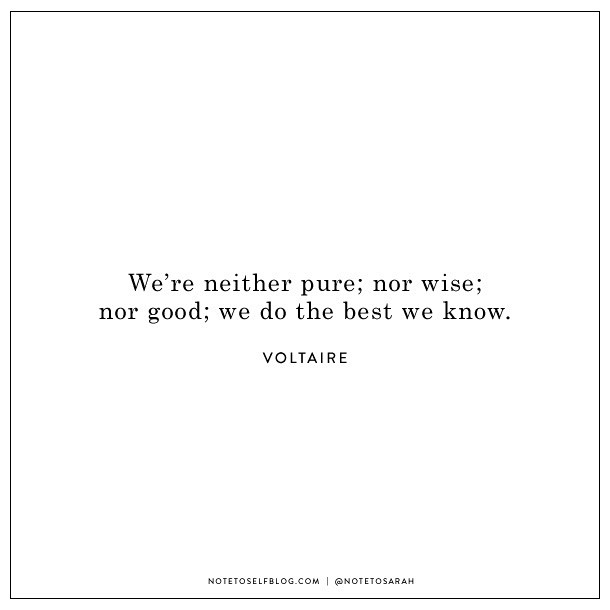 we are neither pure;...