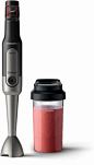 Amazon.de: Philips Stabmixer Viva HR2650/90 (800W, SpeedTouch, inkl. 2-in-1 Togo Trinkflasche & Mixbecher) edelstahl