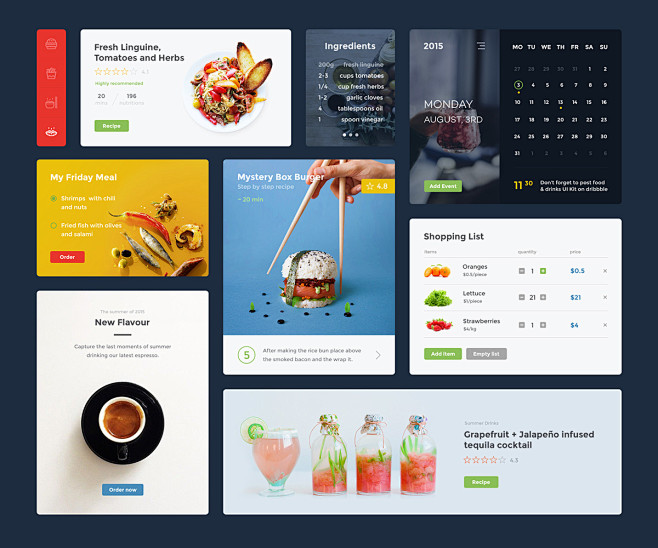 Food & Drink UI Kit ...