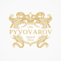 PYVOVAROV heraldry : Разработка логотипа для студии по производству витражей. Представлено в линейном и гравюрном решениях. For «Chocolate advertising»