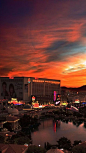 Las Vegas,sunset, Nevada