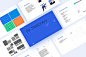 Behance 上的 Blue | Brand Guidelines Template