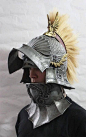 Cool knight helmet