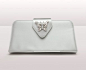 Silver Satin Butterfly Bag | ArunaSeth