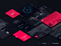 Daphne X Dark UI Kit - Designmodo Market