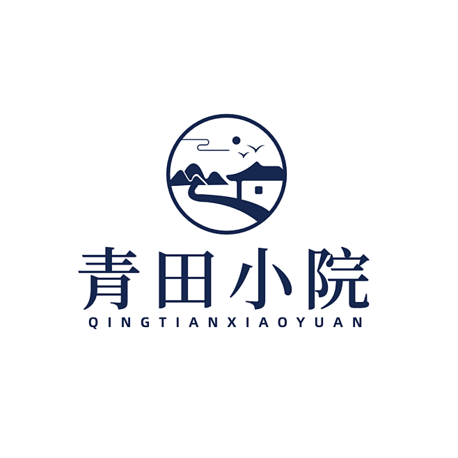 旅游出行品牌宣传简约公众号头像LOGO