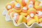 Candy Corn Meringues