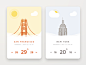 Daily UI challenge #037 — Weather