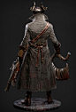 Bloodborne Hunter, Andres Zambrano : This is my rendition of the hunter character from the Bloodborne game by From Software. The goal was to make it look like it would be a cinematic version of the in-game character, so it was rendered with Arnold 5 inste