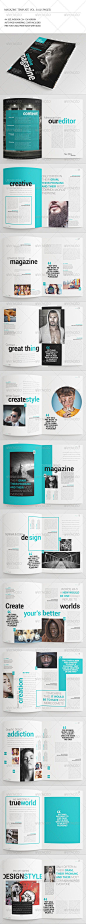 25 Pages Universal Magazine Vol54 - Magazines Print Templates@北坤人素材