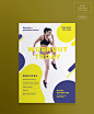 Workout | Modern and Creative Templates Suite : A new series of products for effective presentation and promotion of your brand or business. Enjoy a huge collection of products – headers, covers, posts, letterheads, envelopes, folders, notebooks, banners,