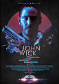 John Wick : Fan made alternative poster for John Wick —a movie you should watch.Digitally painted, assembled and textured in Photoshop, using promo pictures as reference.