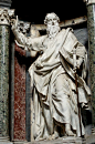 Saint Paul by Pierre-Étienne Monnot (1704-08) in Archbasilica of St. John Lateran