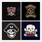 36个以海盗为主题的创意Logo设计 #标志分享# ​​​​