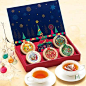 预订 Lupicia 绿碧茶园 圣诞礼物限定茶叶礼盒 八音盒5种袋泡茶-淘宝网