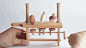 手工木作机械玩具 | 原田和明
