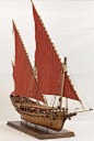 Ship model Arabian Chebec